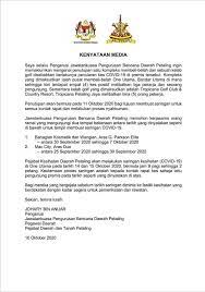Ismuni bohari melakukan tinjauan persiapan akhir hospital medan di dewan serbaguna perbadanan labuan pagi tadi. Uzivatel Media Selangor Na Twitteru Info Pusat Beli Belah One Utama Dan Kelab Golf Tropicana Di Daerah Petaling Ditutup Susulan Kes Positif Covid 19 Dikesan Di Dua Tempat Terbabit Jawatankuasa Pengurusan Bencana