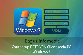 Membuat pptp vpn di windows 10 dari layar desktop anda, klik ikon network yang dapat ditemukan di pojok kanan bawah layar anda dan klik pada network settings. Cara Setup Pptp Vpn Client Pada Pc Windows 7 Baguz Infomedia