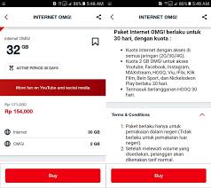 Dari sekian banyak jenis paket yang dimiliki oleh telkomsel sebagai penyedia jasa layanan internet, ada dua jenis paket internet yang banyak digunakan, yaitu paket omg dan paket combo. Kuota Paket Internet Telkomsel Omg 32gb Arunapasman