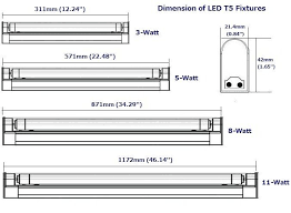 T5 Fixture Dimension Fluorescent Light Bulb Fluorescent Light Light Bulbs
