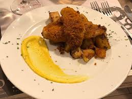 We did not find results for: Filetti Di Spigola Gratinati Con Patate Al Forno E Maionese Al Curry Picture Of Ristorante Vivo Capalbio Tripadvisor