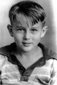 A young James Dean