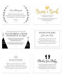 Bring A Book Instead Of Card Free Printable A Jubilee Day Free Baby Shower Printables Free Baby Books Free Printable Baby Shower Invitations