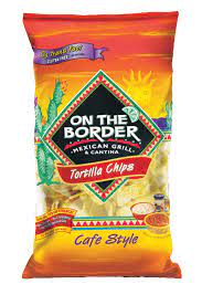 On The Border Cafe Style Tortilla Chips Best Store Bought Chips Ever On The Border Chips Chips Tortilla Chips