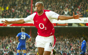 Hasil gambar untuk thierry henry goal