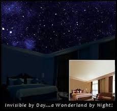 Starscapes In Daytime Your Bedroom Ceiling Looks Normal But When It Gets Dark It S Like Star Gazing Through A Glass Cei Bedroom Ceiling Home Ceiling Murals