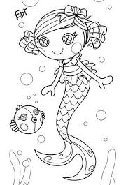 Coral Sea Shells Mermaid Lalaloopsy Coloring Page Mermaid Coloring Pages Mermaid Coloring Baby Coloring Pages