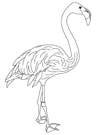 Click the cute flamingo coloring pages to view printable version or color it online (compatible with ipad and android tablets). Flamingo Coloring Pages For Kids Coloring Home