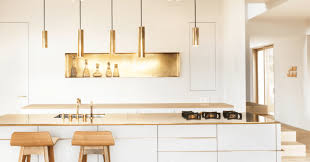 Black and rose gold kitchen ideas. How To Design A Luxurious White And Gold Kitchen