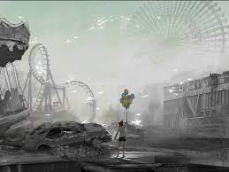 Desktop Wallpaper Park Post Apocalyptic Anime Art Hd Image Picture Backgrounds 65713e Post Apocalyptic City Post Apocalyptic Anime Wallpaper