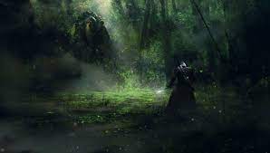 Meeting With The Woodmaster By Max Bedulenko The Witcher Panda Art Art