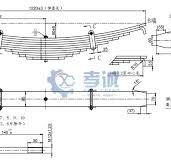 OEM/ODM Trailer Parts Heavy Duty Semi-Trailer Real Leaf Spring