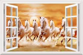 Shop for animal wall stickers online at target. Animals Wall Stickers 7 Horse Vastu Wall Sticker For Ideal To Decorate Bedrooms Rs 170 Single Id 13260481430
