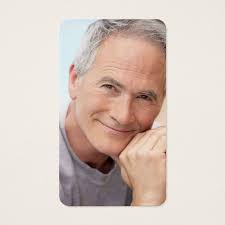 Begravningskort för bergsfoto visitkort