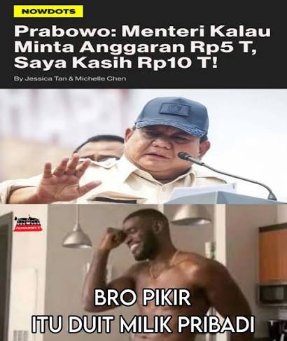 ada-ada saja setiap @prabowo pidato😹