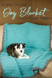 Simple Crochet Dog Blanket Couch Cover Pattern Crochet Dog Dog Blanket Crochet Blanket Patterns