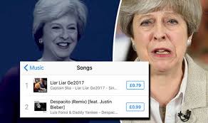 Theresa May Liar Liar Song Is Number 1 On Chart But Radio