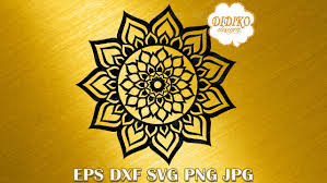 Download Mandala Svg 3 Mandala Cricut File Manadla Silhouette Didiko Designs