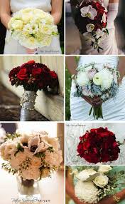 This natural hand tied wedding bouquet included some beautiful vintage roses; Wedding Bouquet Choose The Best According To Your Personality Winter Wedding Flower Arrangements Wedding Flower Arrangements Winter Wedding Flowers