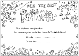 Grandma coloring pages are a fun way for kids of all ages to develop creativity focus. Best Nanna Diploma Us Version Birthday Coloring Pages Diy Coloring Books Happy Birthday Grandma