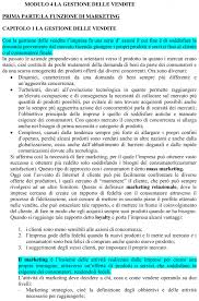 Va detto che la crisi di governo di cui si sta parlando da giorni non è ancora formalmente aperta e dipenderà da come procederanno le trattative: Riassunto Capitolo Marketing Docu Plus