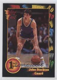 Oct 15, 2020 · 3 basketball cards that just missed this list. 1992 Wild Card Collegiate Base 84 John Stockton