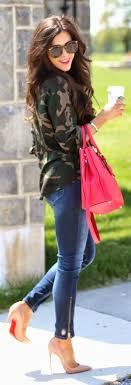 Zappos Camo Button Up Shirt By The Sweetest Thing With Images Best Jeans For Women Fashion Style