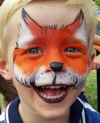 Tania Lindner Renard Maquillage Peinture Corporelle Anniversaire D 39 Enfants A Stuttgart Kinderschminken Kinder Schminken Halloween Schminken Kinder