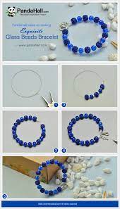 Beebeecraft Ideas On Making Exquisite Glassbeads Bracelet Beaded Bracelets Beaded Jewelry Shimmer Bracelet