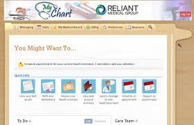 78 veritable reliant medical group my chart