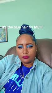 Margie Sparks Blue Hair