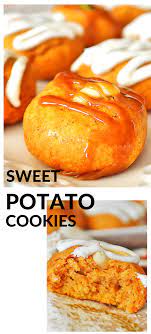 Homemade Sweet Potato Cookies Soft And Fluffy Recipe In 2020 Sweet Potato Cookies Sweet Potato Dessert Recipes Sweet Potato Dessert