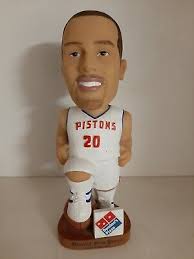 Jon Barry #20 Detroit Pistons Bobblehead SGA Stadium Promo Figure Bobble/  No Box