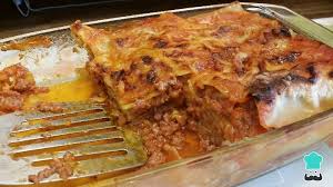 Lasana De Carne Con Bechamel Casera Receta Lasana De Carne Receta Lasana De Carne Recetas De Comida
