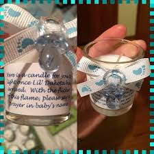 Baby Shower Favors Candle Idea Light The Candle The Day The Baby Is Born And Say A Prayer Baby Shower Candles Baby Shower Candle Favors Baby Boy Shower Favors