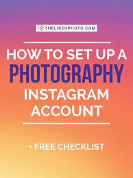 How To Set Up A Photography Instagram Account Anna Mcnaught Instagram Business Photography Business Name For Instagram