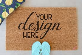 Doormat Mockup Beach Mockup Door Mat Mock Up Craft Mockup Etsy Door Mat Styled Stock Photos Mockup