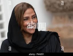 Germany, Berlin. 21st June, 2018. Princess Lamia Bint Majed Saud Al-Saud of  Saudi Arabia, director of the Alwaleed Philanthropies Foundation, following  a press conference in the Pergamon Museum. The Museum of Islamic