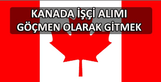Kanada Isci Alimi Is Ilani