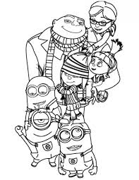 Check spelling or type a new query. Adorable Story Of A Man And His Foster Kids Despicable Me 23 Despicable Me Coloring Pages Free Printables