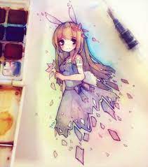 Instagram Twitter Tumblr Youtube I Was Wondering Is Placing My Markers In The Photo Distracting Or Does It Compliment The A Manga Art Anime Art Cute Art
