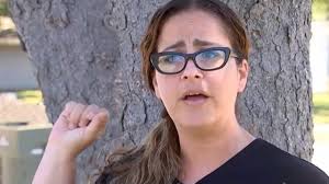 Phone smashes girl's face