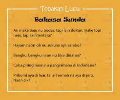 10 pertanyaan lucu menjebak eps hiburan. Tebakan Lucu Bahasa Sunda Yedepe Com