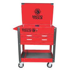 I want one for in my house! Two Drawer Service Cart Red Msc2 R Matco Tools