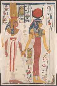 Yet, to go down in history as a beautiful and powerful woman. Charles K Wilkinson Queen Nefertari Being Led By Isis New Kingdom Ramesside The Metropolitan Museum Of Art