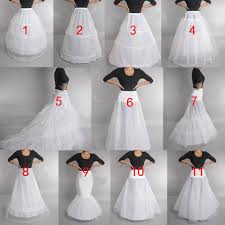 Circumference Of Bottom Hoop 258cm 101 Around The Bottom Hoop Made Of Three Layers Stiff Netting Wedding Dress Petticoats Bridal Dresses Crinoline Skirt
