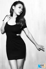 Hong Kong Actress Cherry Ying Fashion Little Black Dress Dresses