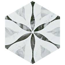 Be the first to review bardiglio flower. The Period Bath Supply Company A Division Of Historic Houseparts Inc Classico Carrara Porcelain Marble Classico Bardiglio Hexagon Flower 7 X 8 Porcelain Tile Sold Per Case Of 25