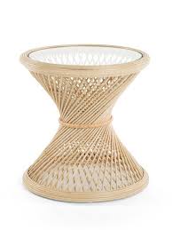 Rosana Rattan Side Table Wayfair Glass Top Side Table Rattan Side Table Side Table