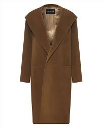 Black camel women brand winter wool jacket warm thicken coat korea loose long outerwear large size female solid wool jacket 4xl. Jaeger Brown Hooded Wrap Coat Hooded Wrap Coat Coats Jackets Women Coat